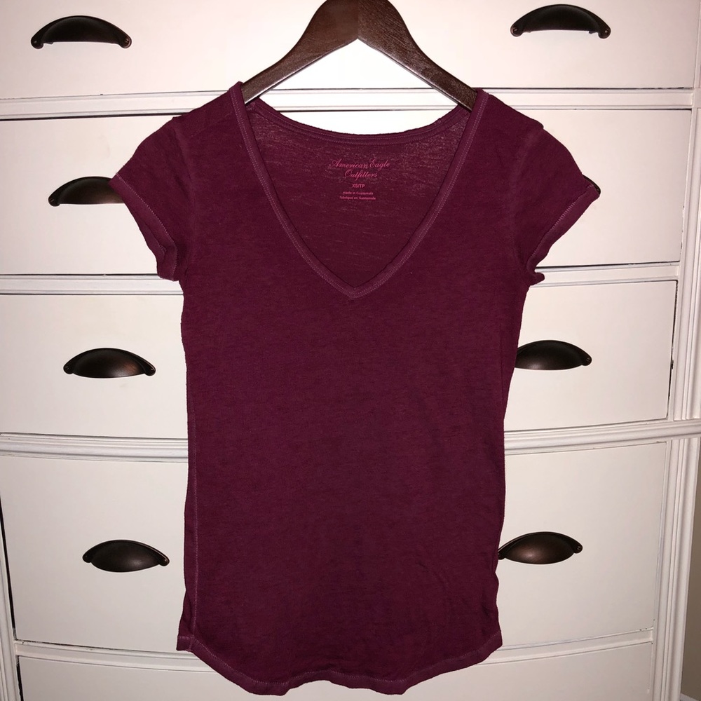 American Eagle Outfitters V-Neck Top